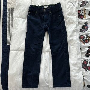 Toddler cordoroy navy pants!